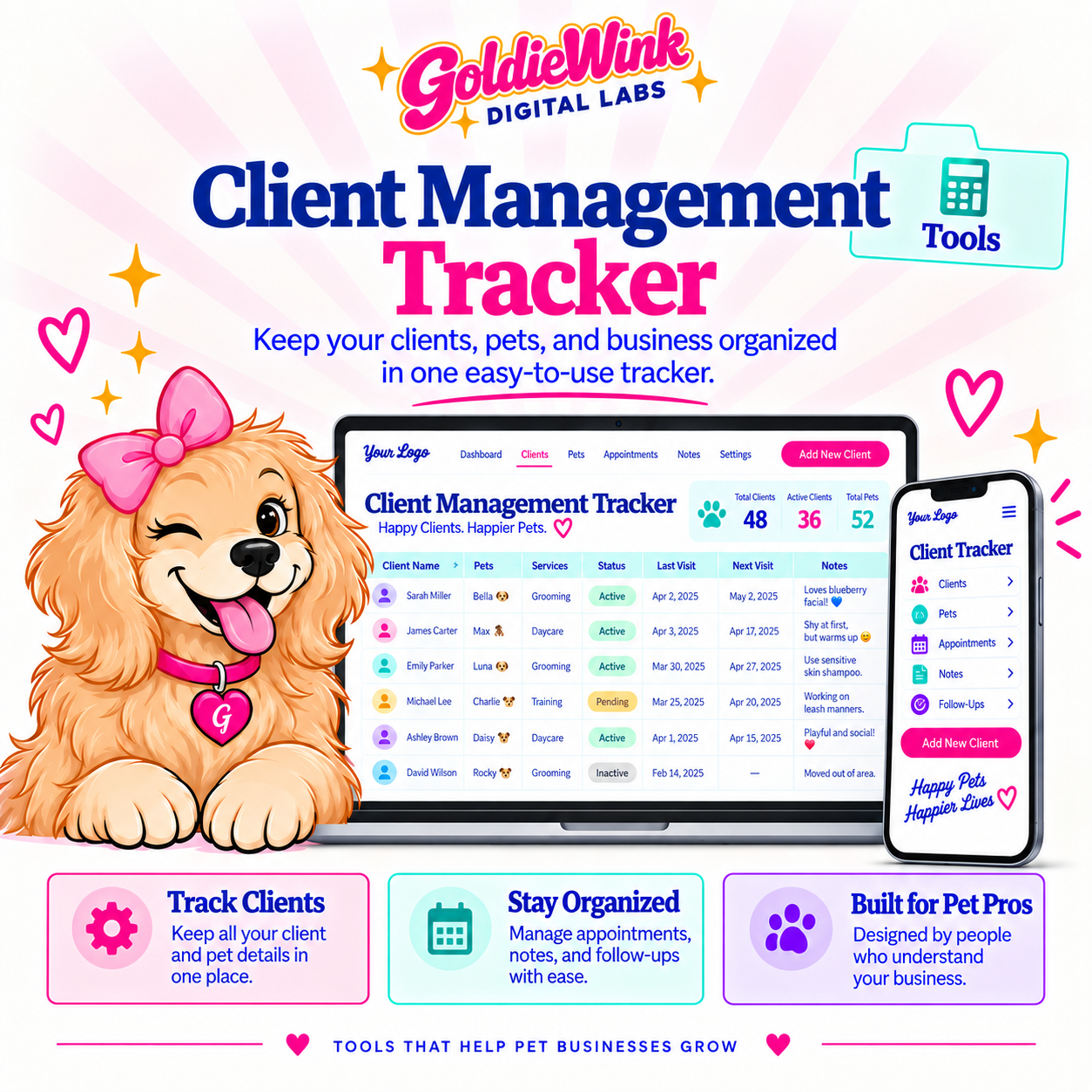 Client Management Tracker