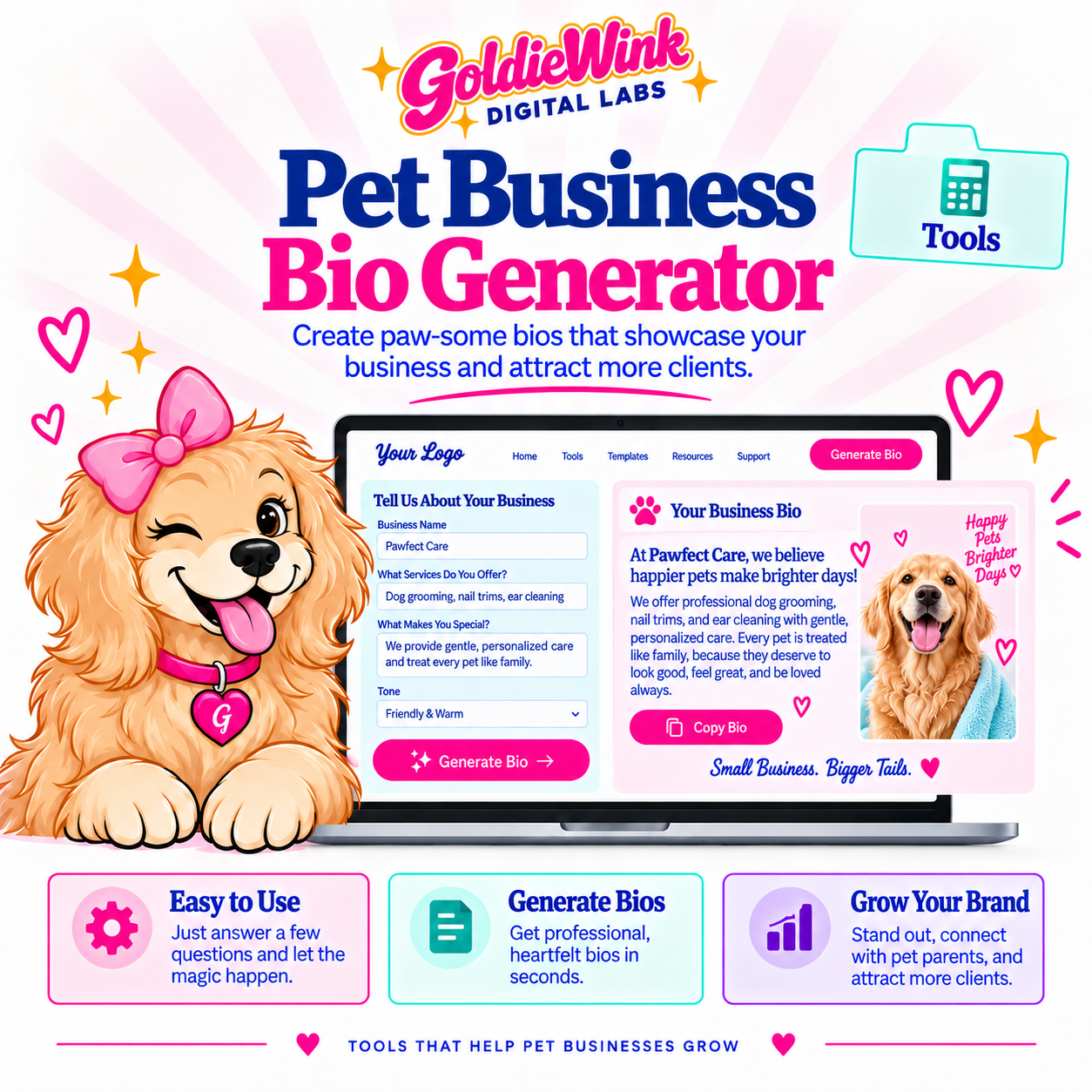 Pet Business Bio Generator