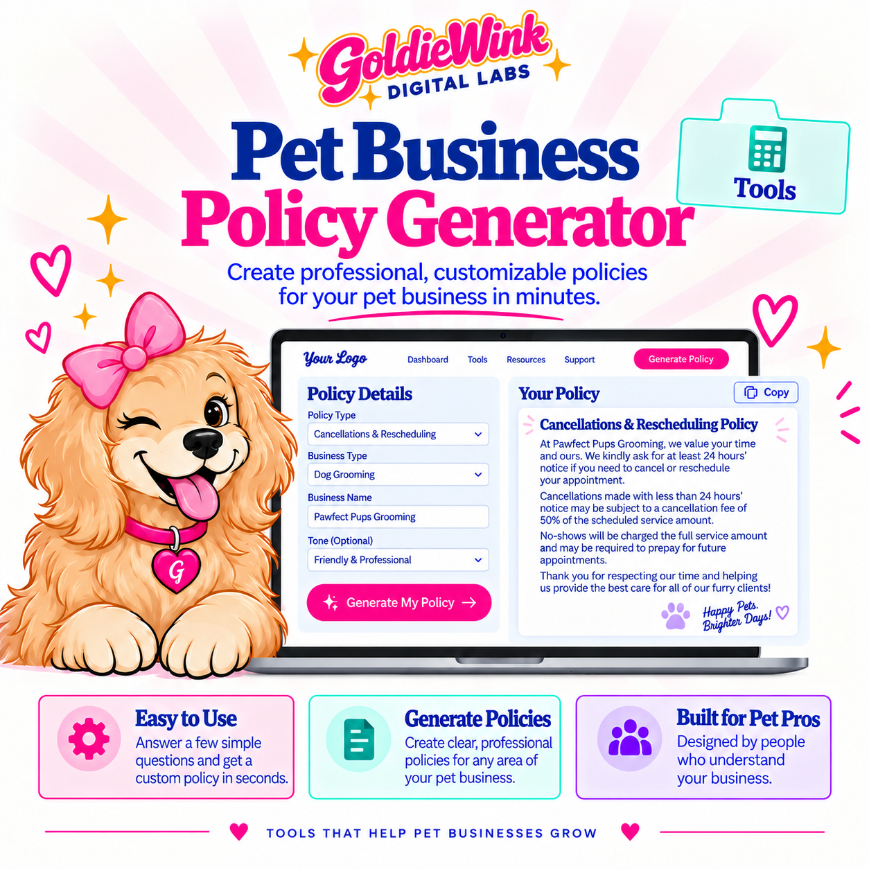 Pet Business Policy Generator