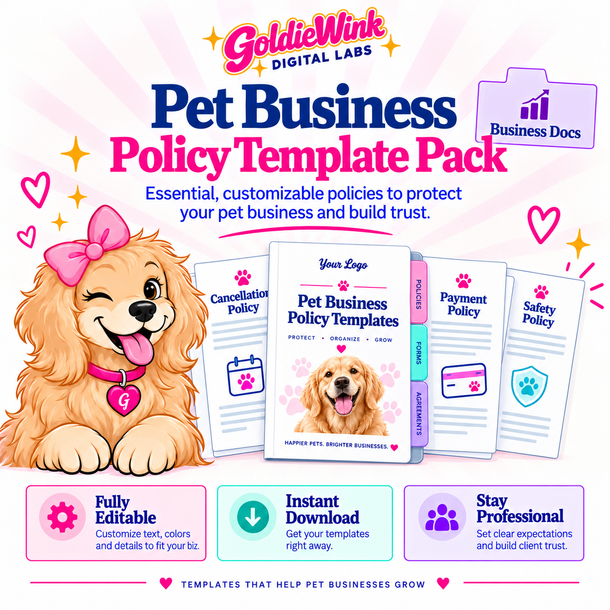 Pet Business Policy Template Pack