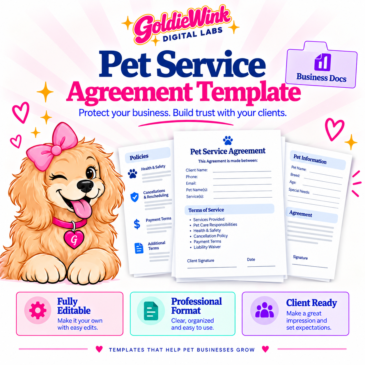 Pet Service Agreement Template