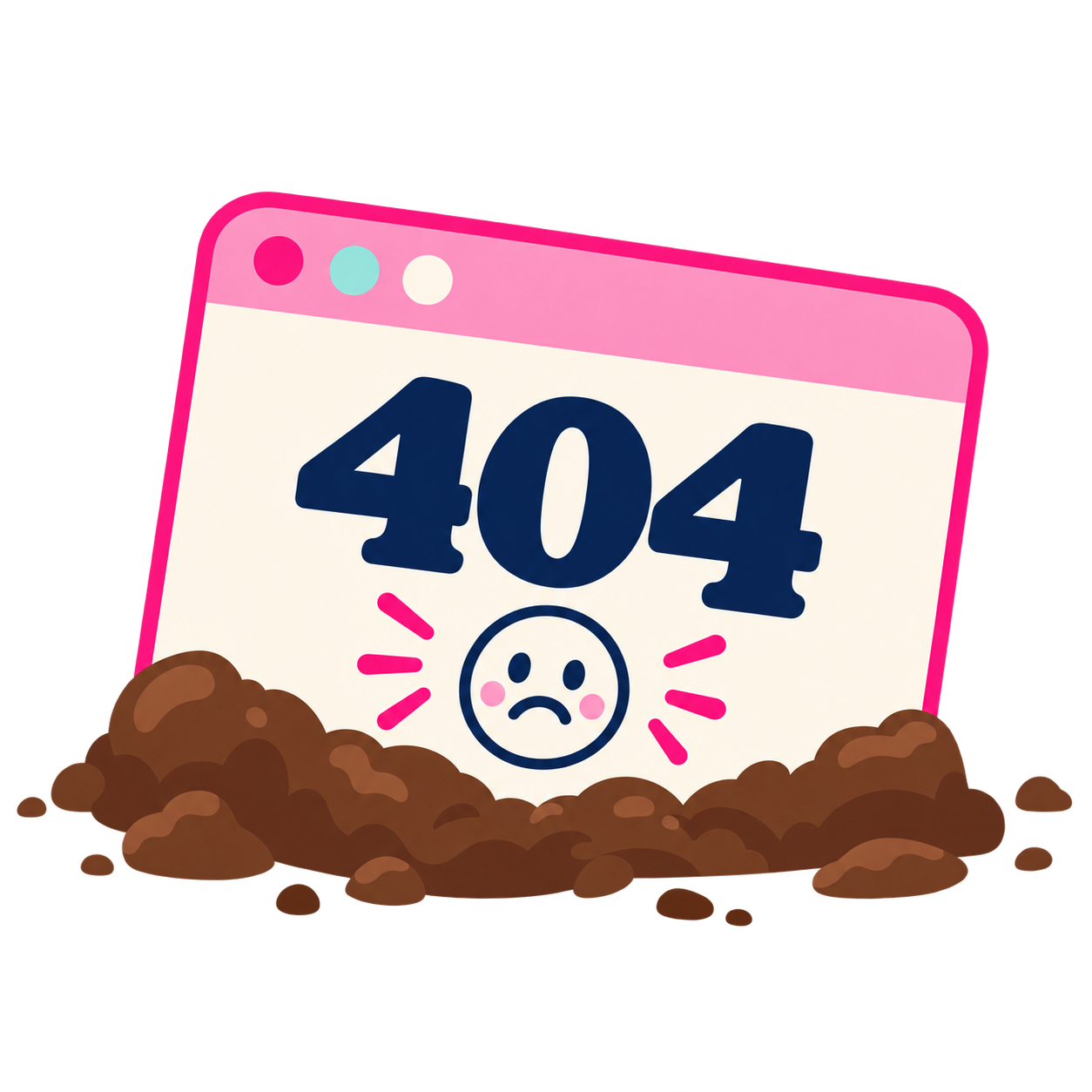 Buried 404 page