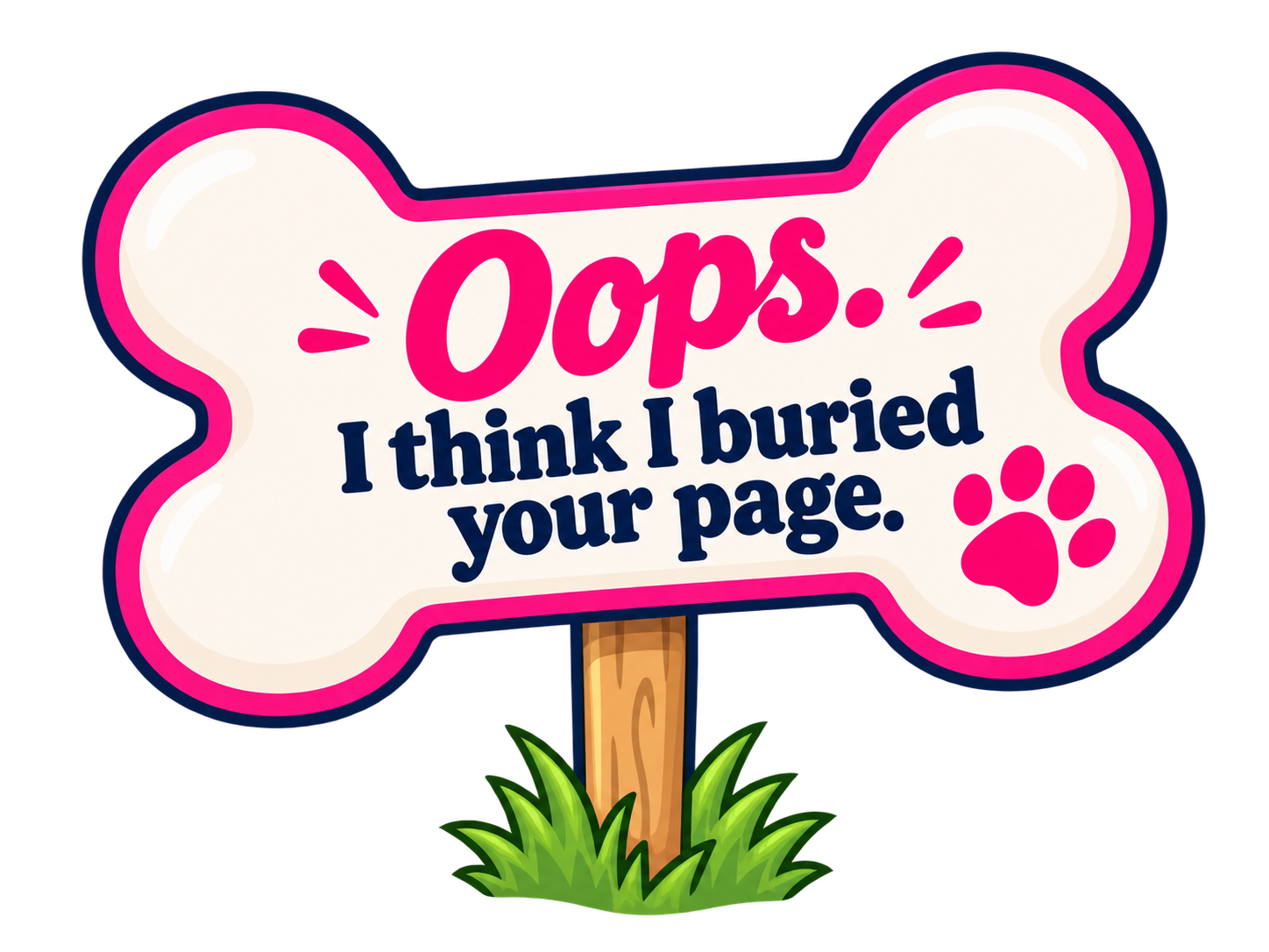 Oops. I think I buried your page.